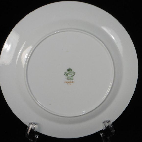 vintage salad plate. Aynsley UK High field - Picture 4 of 5